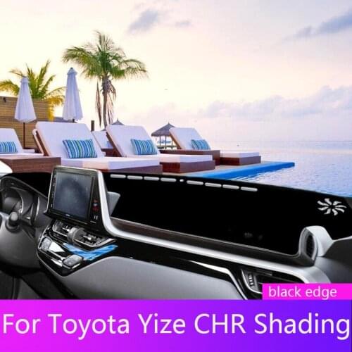 For Toyota Yize CHR Light-proof Pad IZOA Central Control Instrument Panel Sun Protection Pad Sunshade Car Accessories