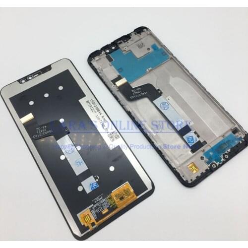 For Xiaomi Redmi Note 6 Pro LCD Display Screen Assembly + Frame FOR Redmi Note 6 Pro Touch Screen LCD Replacement