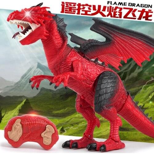 Dinosaur Island Regression Jurassic Dragon Children Intelligent Remote Control Electric Dinosaur Toy