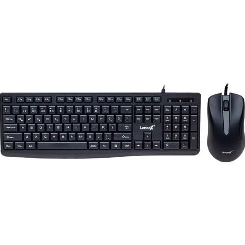 LENNOX LX-813S WIRED KEYBOARD MOUSE SET