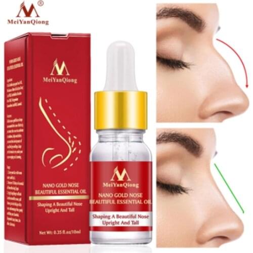 MeiyanQiong Nose Essential Oil Lifting Rhinoplasty Firming Nourishing Nose Creates Perfect Curve Lifting Magic Essence Skin Care