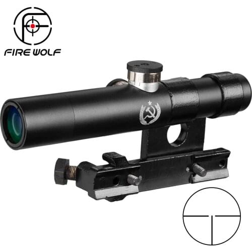 Multlcoated Lenses 3.5x Shockproof Multi-coated SVT-40 Hunting Scope 3.5x Shockproof Multi-coated Riflescope