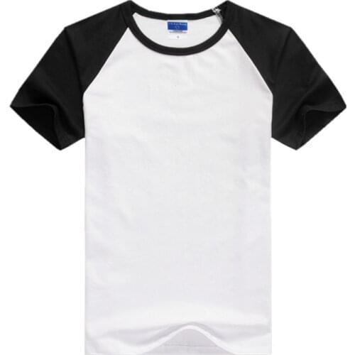 2018 Summer Tee Shrit Men T Shirt Round Collar Cotton Mens Casual Slim Fit Raglan Short Sleeve T-Shirts Tops