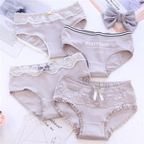 7 Pcs Cotton Underwear for Girls 2018 New Children Soft Panties Teenages Candy Color Briefs SQ-YOUYAHUI-7P