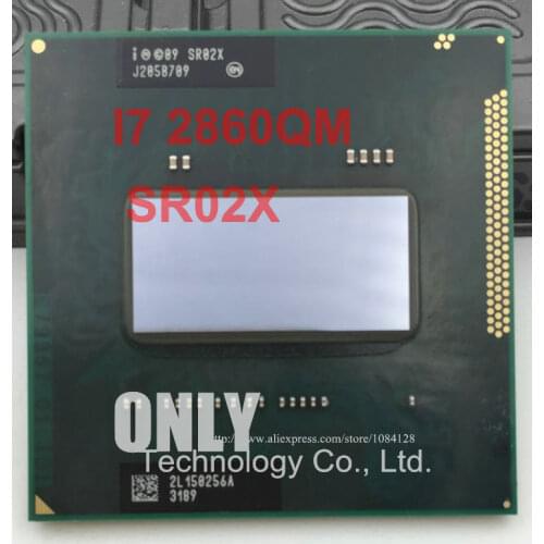Original intel I7 2860QM 2.5G-3.6G 8M SR02X CPU HM65 HM67 the original formal edition notebook I7-2860QM quad core eight thread