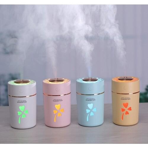 Lucky Grass Humidifier USB Plug Mini ABS Zero Radiation Bedroom Home Car Humidification Product Mute Portable Aroma Humidifier
