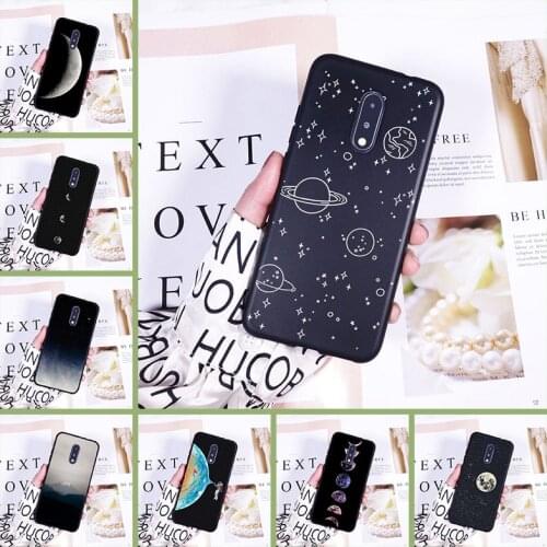 Silicone Phone Case For OnePlus 7 7 Pro 6 6T 5 5T 3 3T Soft Aesthetic Star Art Back Cover For One Plus 3 3T 5 5T 6 6T 7 7 Pro