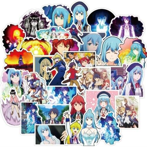 10/50Pcs Anime Wise Mans Grandchild Stickers Shin&Sicily Graffiti Skateboard Sticker for Laptop Suitcase Fridge Kids Gifts