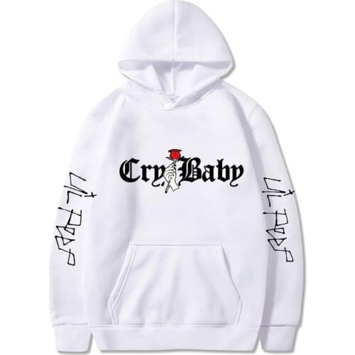 Lil Peep Hoodies Sweatshirts Skateboard Men Women Print Pullover Hip Hop Streetwear Casual White Hoody 2020 Men Tops