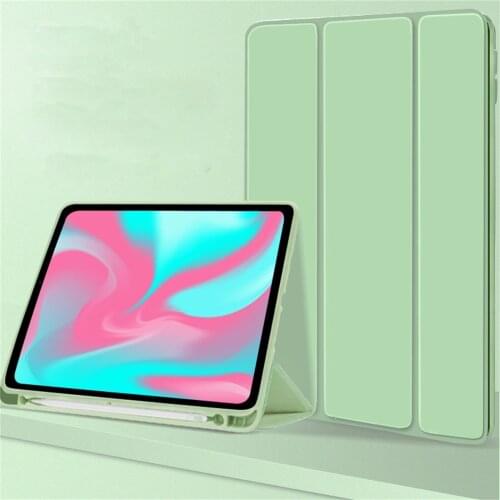 Smart Tablet Stand For IPadPro 2021 11 Inch Protective Shell With Pencil For IPadPro 2021 12.9inch Tablet Holder Stand Cover