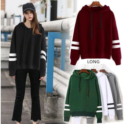 UK Womens Winter Hoodies Sweatshirt Ladies Hooded Coat Jumper Pullover