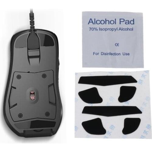 2 Sets 0.6mm Replacement Mouse Feet Mouse Skates for Steelseries RIVAL 700 T3LB