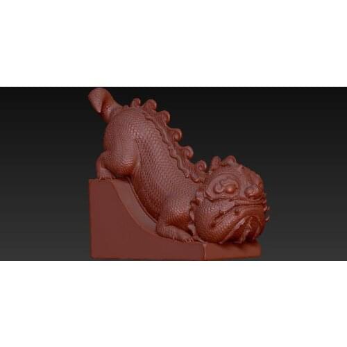 3D model for cnc or 3D printers in STL file format -Kirin Beast Ancient gods