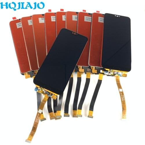 10PCS fingerprint Original For 5.84' Huawei Honor 10 COL-L29 LCD Display +Touch Screen Digitizer Assembly Replacement