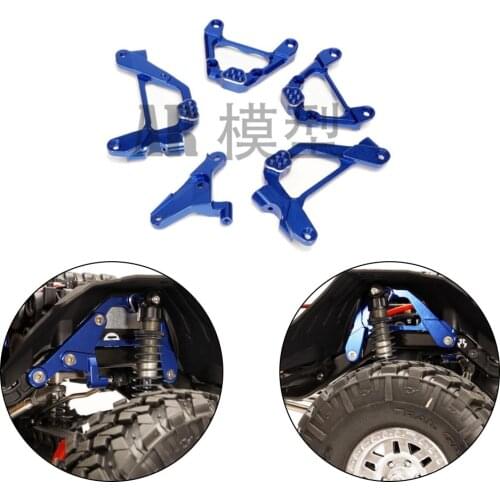 AXI03007 #AXI231017 Aluminum Porous Front/Rear Shock Towers Fixing Bracket Mount for RC Car Part Axial SCX10 III Wrangler