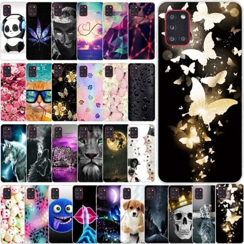 Case For Samsung Galaxy A31 Case Silicone Back Cover For Samsung A31 A 31 SM-A315F Phone Case Soft TPU Fundas Coque Capa Bumper