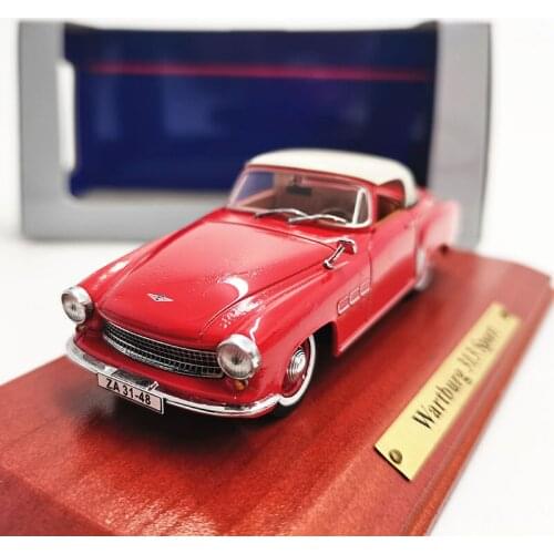 Diecast 1/43 Scale Germany Wattburg 313 Sport Simulation Alloy Model Collectible Gift Decoration DisplayToys for Boys