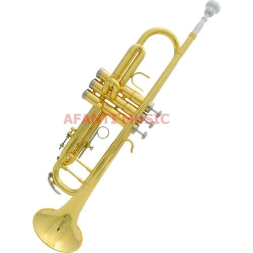 Afanti Music Bb tone / Yellow Brass / Gold finish Trombone (ATB-130)
