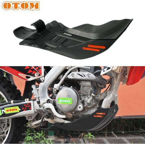 OTOM Motorcycle Skid Plate Engine Guard Cover Protector Dirt Bike For KTM SXF XCF EXC-F 250 350 505 530 Six Days HUSQVARNA FC FX