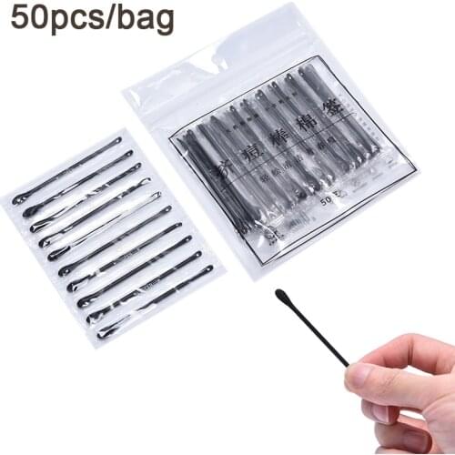 50/150pcs Disposable Sterile Acne Cotton Swab Earswab Pick Blackhead Sealed Squeeze Acne Removing Makeup Cotton Swab Stick