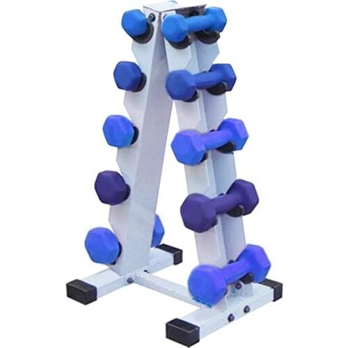 A-Frame Dumbbell Rack Heavy Duty 5 Tier Weight Rack Stand For Household Use Sports Accessories Fitness Equipment Stand for home