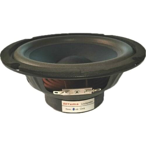 SOTAMIA 1Pcs 6.5 Inch Altavoz Mid Range Woofer Fever Speaker 4 Ohm 60 W Bass Speaker DIY Sound System Loudspeaker Home Theater