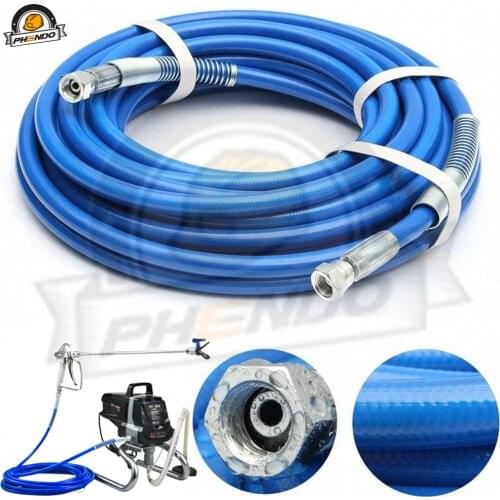PHENDO High Pressure Pipe 2/10/15/20m Airless Hose sprayer Airless Paint Hose For GRACO WAGNER TITAN Sprayer Gun Sprayer Water