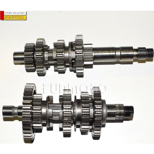 Countershaft or gear shaft for BASHAN250/JIANSHE250/LONCIN 250 ATV WITH 171FMM JS-FG parts no is FG-520000-0/FG-510000-0