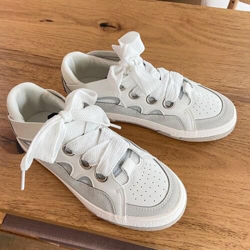 Women Shoes Sneakers White Shoes Platform Women Chunky Sneakers Lace Up Shoes For Women 2021 Designer Shoes