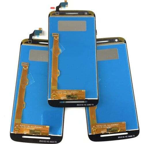 3 PCS 5.0'' Black/White For Motorola Moto E3 XT1700 LCD Touch Screen Digitizer Assembly Replacement For MOTO E3 LCD Display