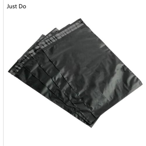 45cm Plastic Courier Envelope Shipping Bags With Self Adhesive Black Mailing Express Bag