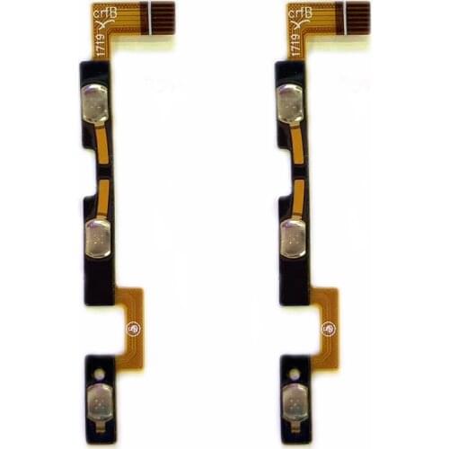 5PCS Power ON OFF Volume Up Down Side Button Flex Cable For ZTE Blade BA520 A520 Power On Off Volume Switch Flex