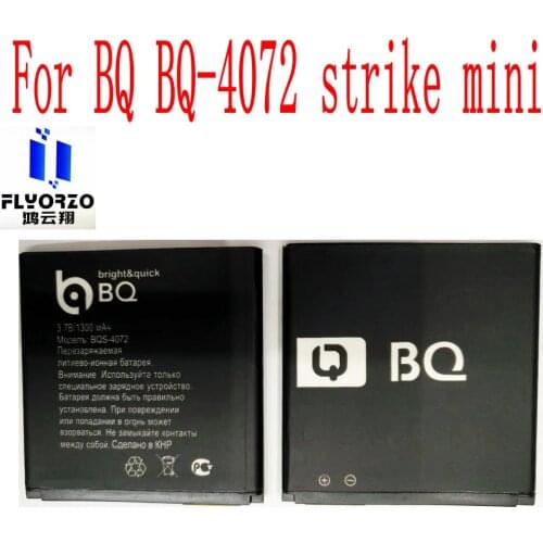 New High Quality 1300mAh BQS-4072 Battery For BQ BQ-4072 strike mini Mobile Phone