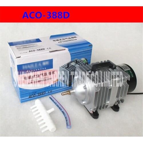 ACO-388D 90L / min 85W/70W Oxygen fish tank air pump 220 V AC Electromagnetic pond aerator bubble Aquarium air compressor