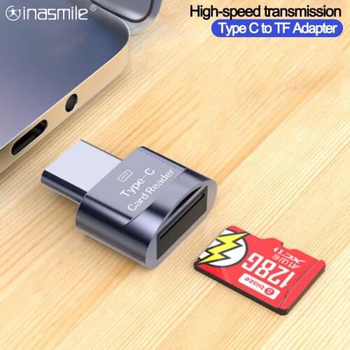 Type C To Micro-SD TF Adapter OTG Smart Memory Card Reader For Samsung Huawei Micro USB To Micro-SD Adapter For Xiaomi Macbook