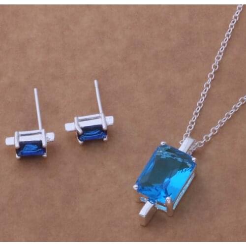 AS048 Trendy wholesale r Jewelry Sets Earring 199 + Necklace 299 /aewaiwda bftajxaar plated