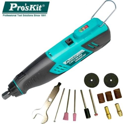 Proskit PT-5206U 3.6V lithium Battery Charging Enhance Electric Grinding Set USB Charging Grinder Kit Polishing Clean Drilling