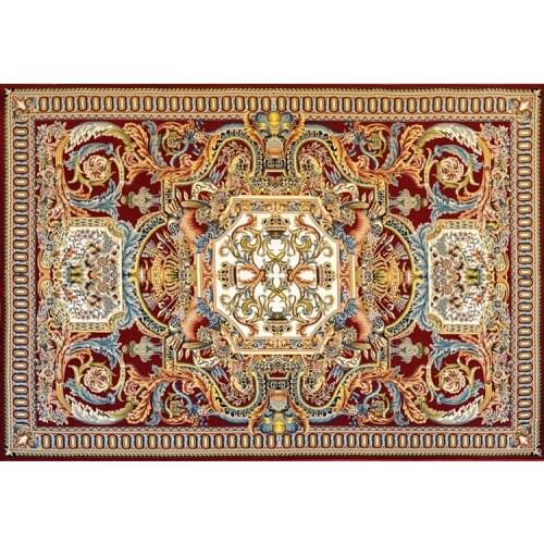 Rug Wool Nice Knitting Wool Knitting Carpets Antique Hand Knotted woven floor Rectangular