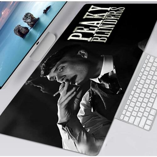 XXL Mousepad Peaky Blinders 40x90 Alfombrilla Gaming Accessories Non-slip Mouse Pad Anime Mausepad 90x30 Cartoon Tappetino Mouse