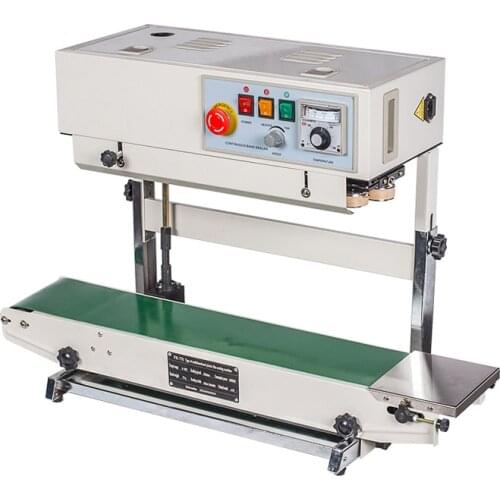 SHENLIN bag sealing machine FR770 Aluminum kraft bag sealer automatic packaging sealing machine 6-12mm width 0-12m/min food bag