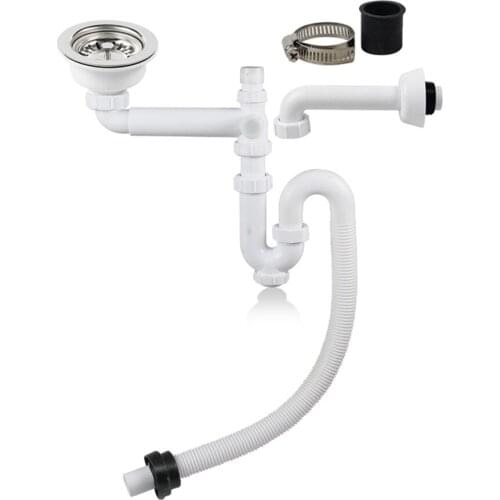 Talea Laundry basin drain waste Kit strainer waste Pipe set into the wall or into the floor connect washing machine Z5050C001