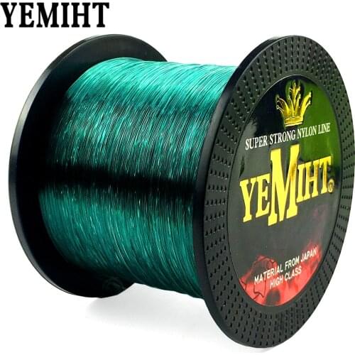 Nylon Line Super Strong Nylon Fishing Line 1000M 3.5-28.6LB Monofilament Line Japan Material Fishline for Carp fishing