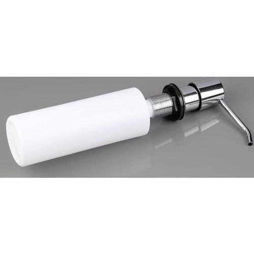 Plastic Containers Kitchen Soap Press Dishwashing Liquid Lotion Dispenser Bathroom Holder Home Pump Steel Bottle