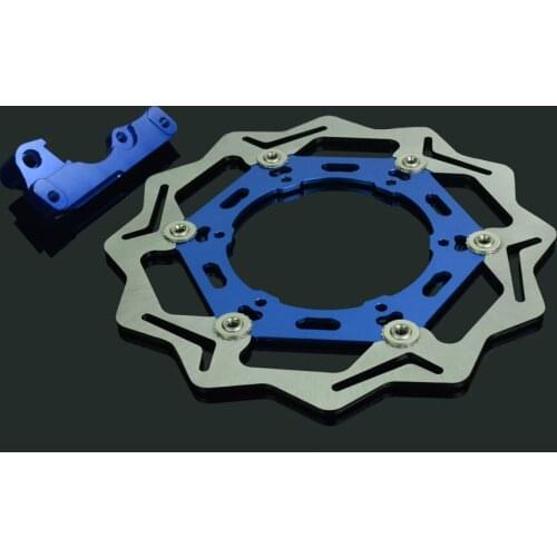 CNC 270MM Floating Brake Discs+Bracket For YAMAHA YZ125 WR125 WR250 YZ250 98-07 WR250F WR450F 03-15 Dirt Bike Motocross