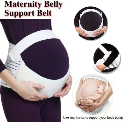 Maternity Belt Back Support Belly Band Pregnancy Protector Belt Support Brace Abdomen Support Belly Band Back Brace Pregnancy
