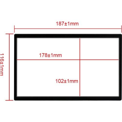 Car radio frame size 187*116mm