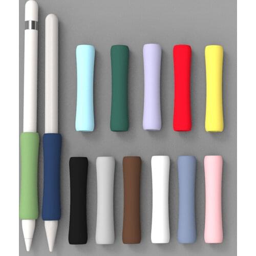 Silicon Case For Apple Pencil 2nd 1nd Protective Cover For iPad Pencil Touch Pen Grip Holder Sleeve Portable Stylus Handle Cover