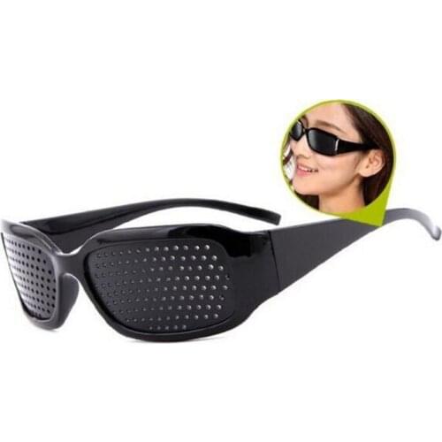 ZXTREE Vision Pin hole Sunglasses Anti-myopia Anti-fatigue Pinhole Glasses Protect Eyes Men Women Eyesight Natural Healing Z266