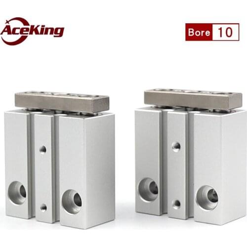 TCM Yadeke three axis micro cylinder with guide rod TCL / TCM10x5s / 10s / 15s / 20s / 25s / 30s-s three bar