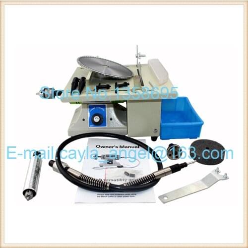 Jeweler 220V Job-Site Portable Mini Little Table Saw Multi-functional Jade Carving Machine Grinding Polishing Machine Tool